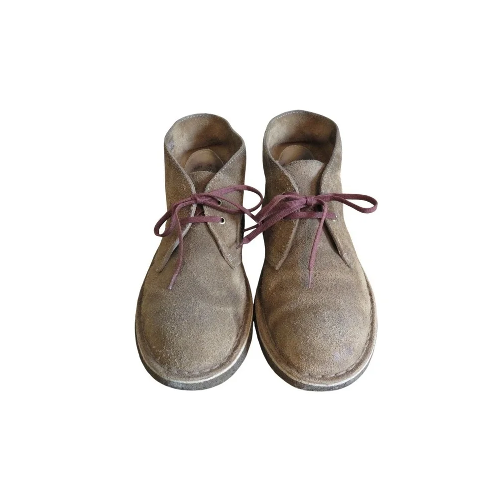 Clarks Originals Desert Boot Brown Suede Chukka Boots Womens 9‎ 70304